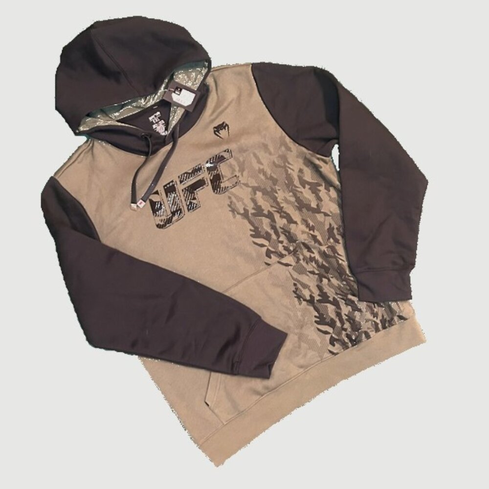 Venum UFC Fight Week Hoodie – Forest Green – Size XL – NWT